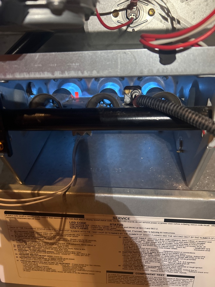 Emergency service, Carrier furnace not working in Acworth. 