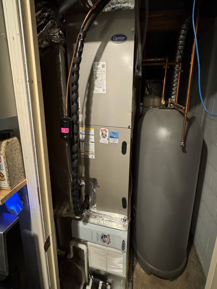 Repaired and restored hvac system heat