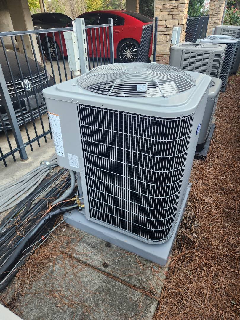 Smyrna, GA - Installed new Carrier wall mount airhandler and Carrier Heatpump with Ecobee Wifi Thermostat 