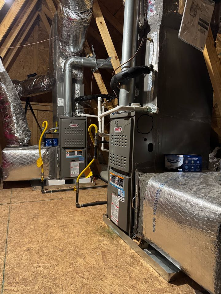 Serviced and Maintained 2 hvac systems 