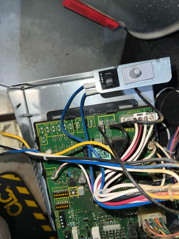 Inspecting Lennox control board