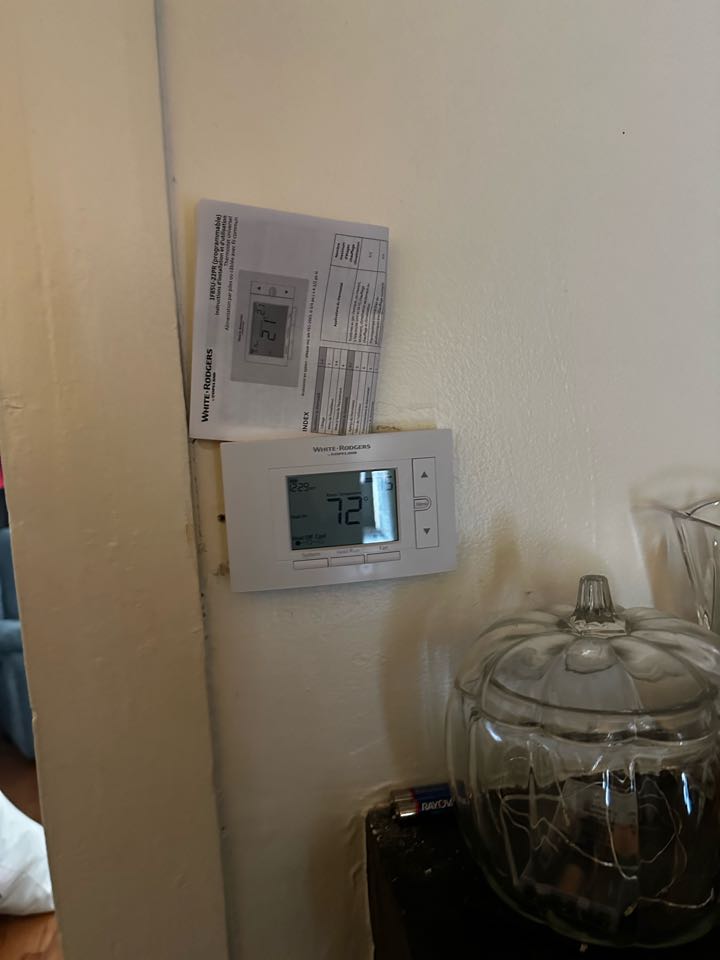 Powder Springs, GA - Replaced existing package unit. Installed new thermostat. Removed floor filters and installed filter inside unit. Tested system in heat and cool. System is working as needed. Thank you for choosing Bartlett Heating and Cooling. 