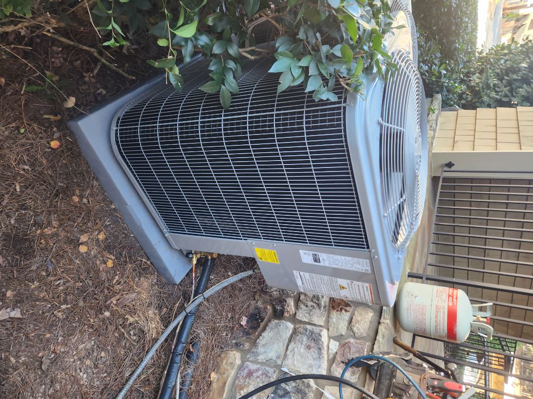 Smyrna, GA - Installed new Carrier High Efficiency Heatpump system with Ecobee Wifi Thermostat Aprilaire media filter and new Reme Halo
