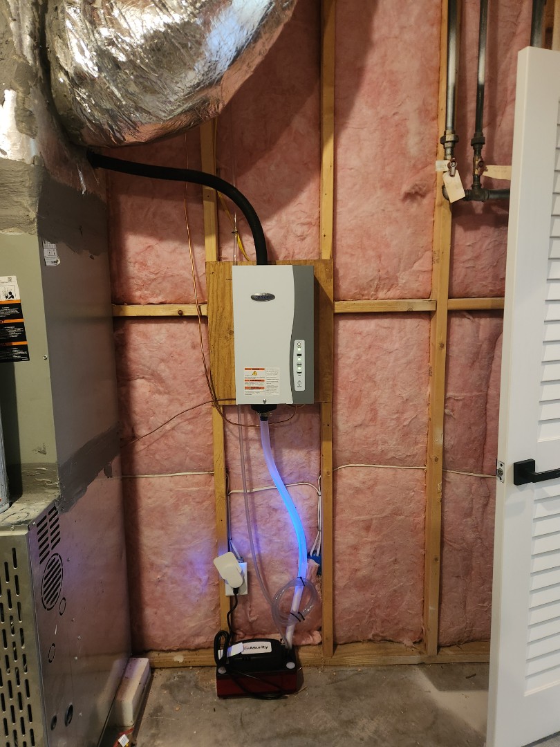 Marietta, GA - Installed new Aprilaire Steam Humidifier 