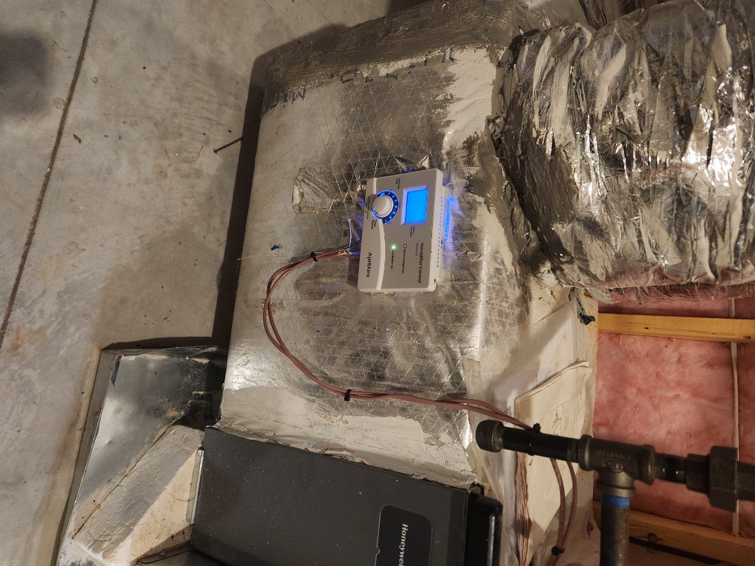 Marietta, GA - Installed new Aprilaire Steam Humidifier 