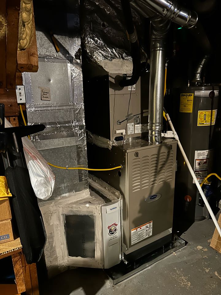Replaced system with 4 ton high efficiency infinity system