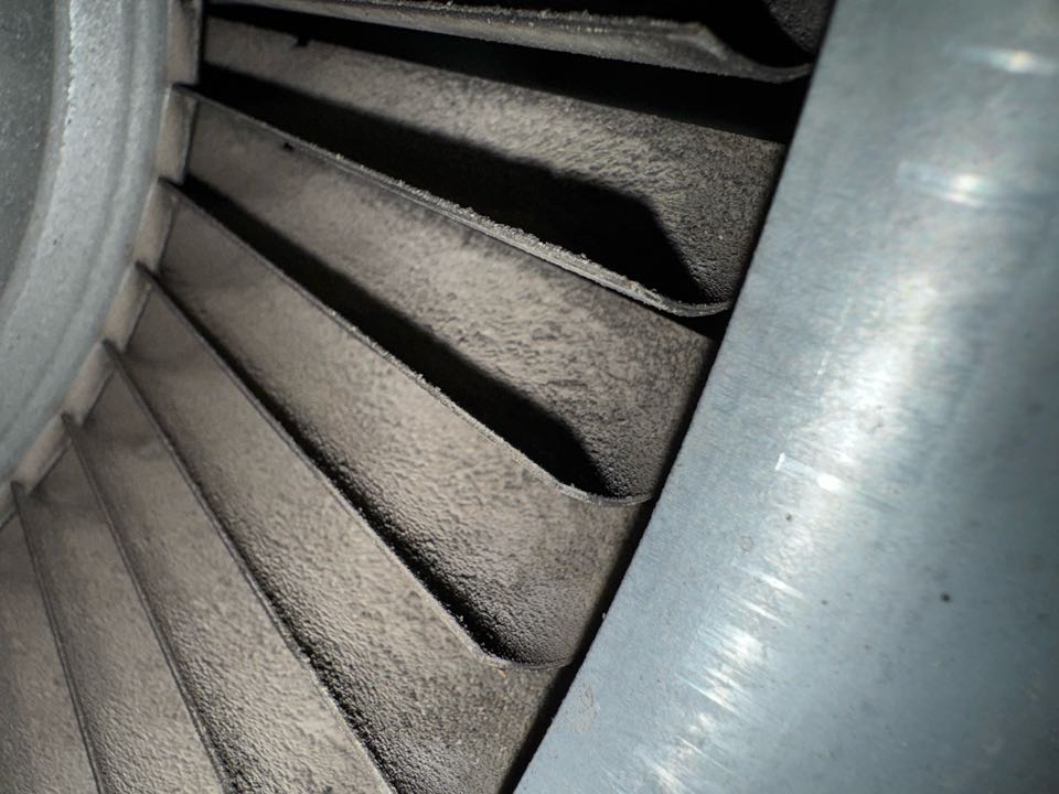 Serviced hvac system 