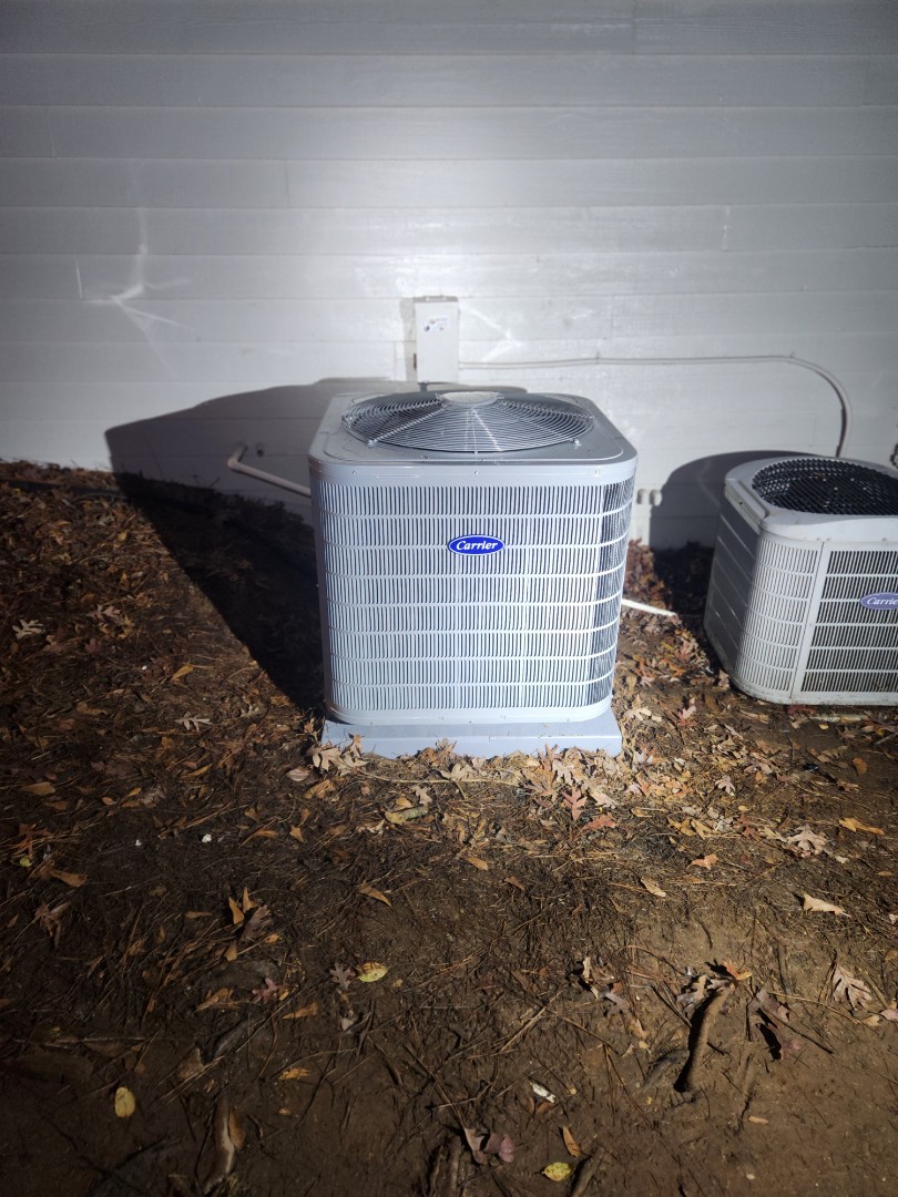 Installed new Carrier High Efficiency 2stage variable speed 90%gas furnace Carrier 2stage condenser with Ecobee Wifi Thermostat and Aprilaire media filter and Aprilaire Dehumidifier 