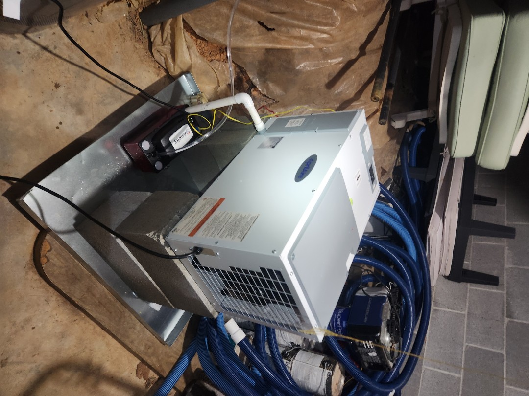 Installed new Carrier High Efficiency 2stage variable speed 90%gas furnace Carrier 2stage condenser with Ecobee Wifi Thermostat and Aprilaire media filter and Aprilaire Dehumidifier 