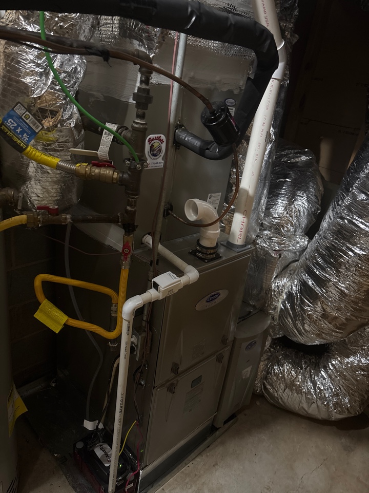 No heat service call, communicating equipment.