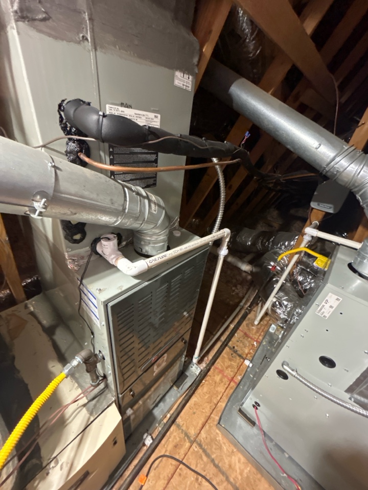 HVAC heating maintenance on Trane heat pumps and furnaces in Smyrna. 