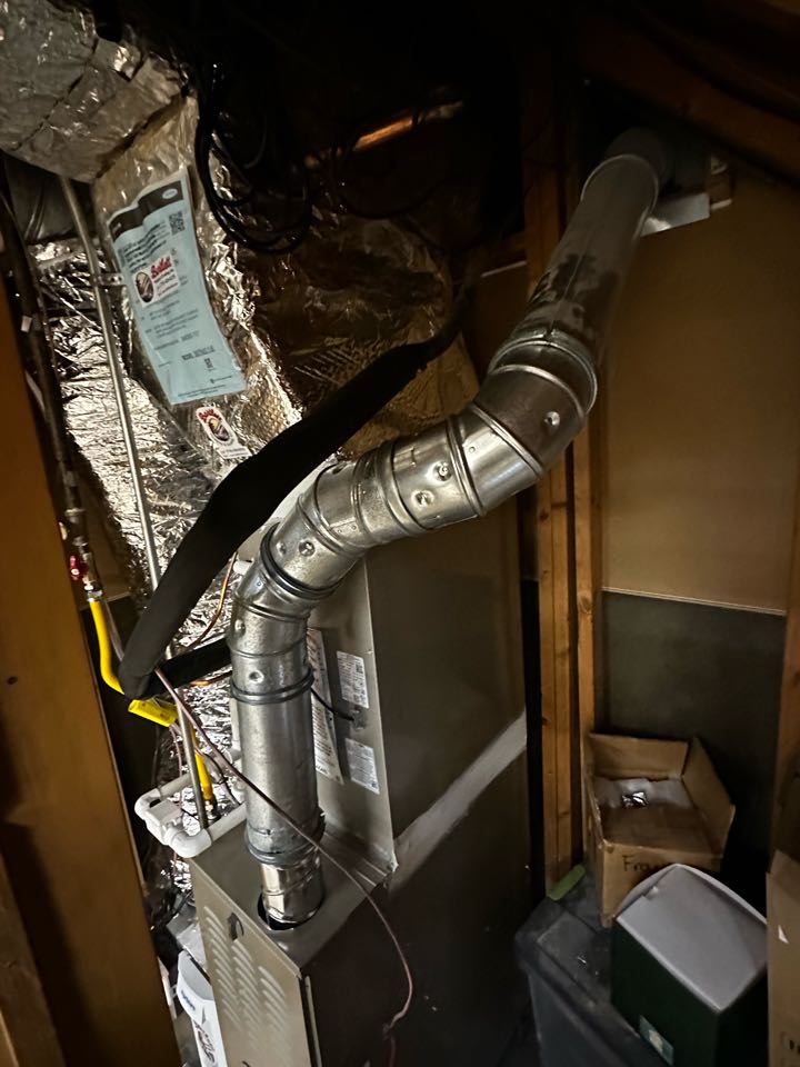 Marietta, GA - Replaced existing mechanical system. Replaced return plenum. Ran new 3/8 liquid line set. Installed Aprilaire filter rack. Replaced thermostat. Set gas pressures and tested air conditioner. System is working as needed. Thank you for choosing Bartlett Heating and Cooling. 