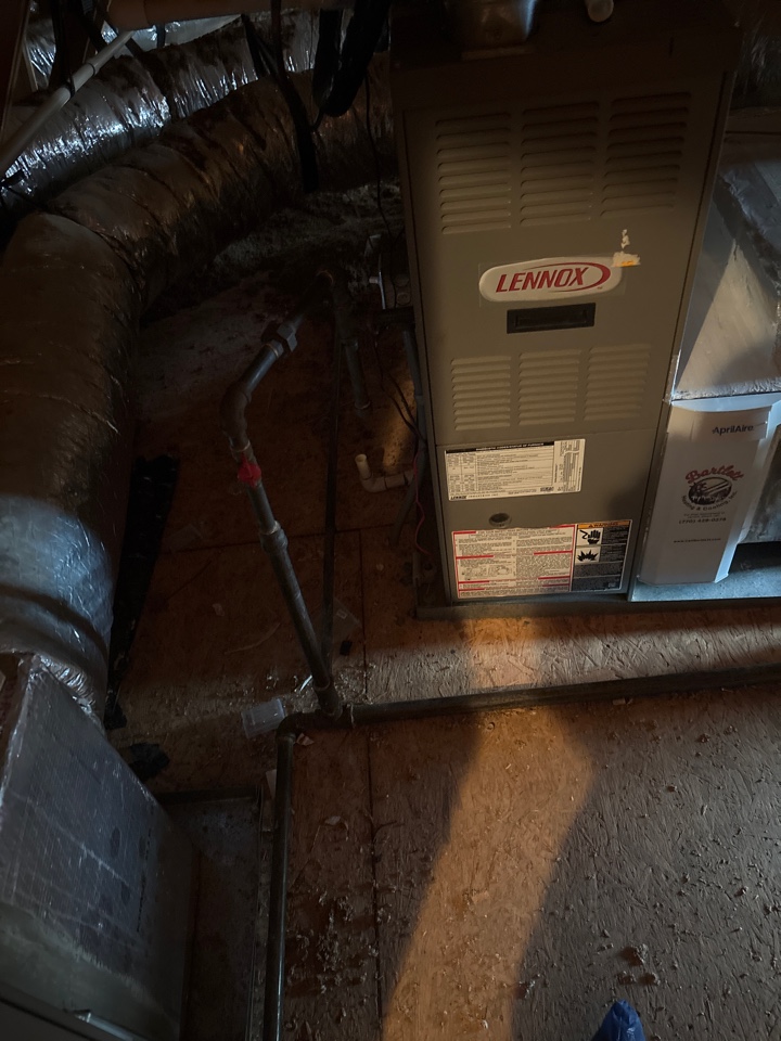 Filter rack installation with a water safety shut off switch .