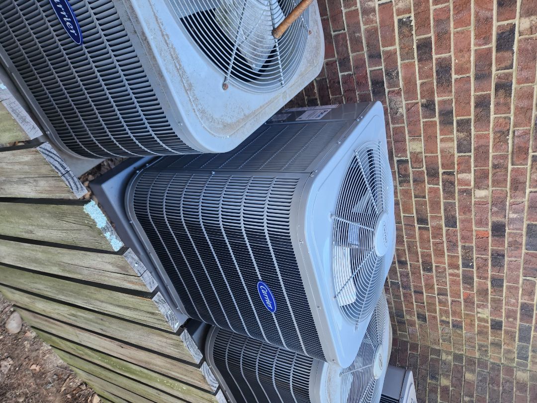 Marietta, GA - Installed new Carrier High Efficiency condenser with Carrier 2stage variable speed gas furnace 