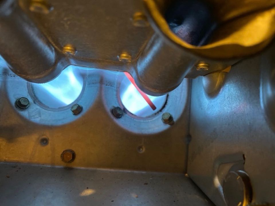 Carrier gas furnace heat maintenance with filter replacement.