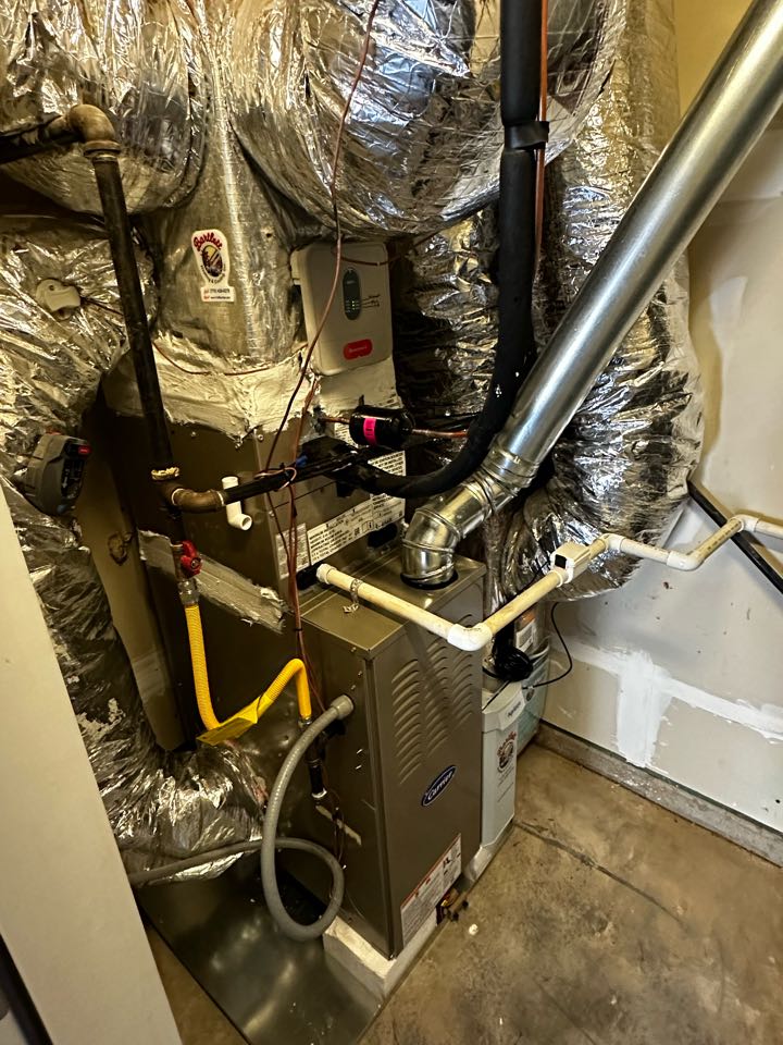 Smyrna, GA - Replaced existing mechanical system serving the basins main floor. Replaced both thermostats. Tested heat and cool. System is working as needed. Thank you for choosing Bartlett Heating and Cooling. 