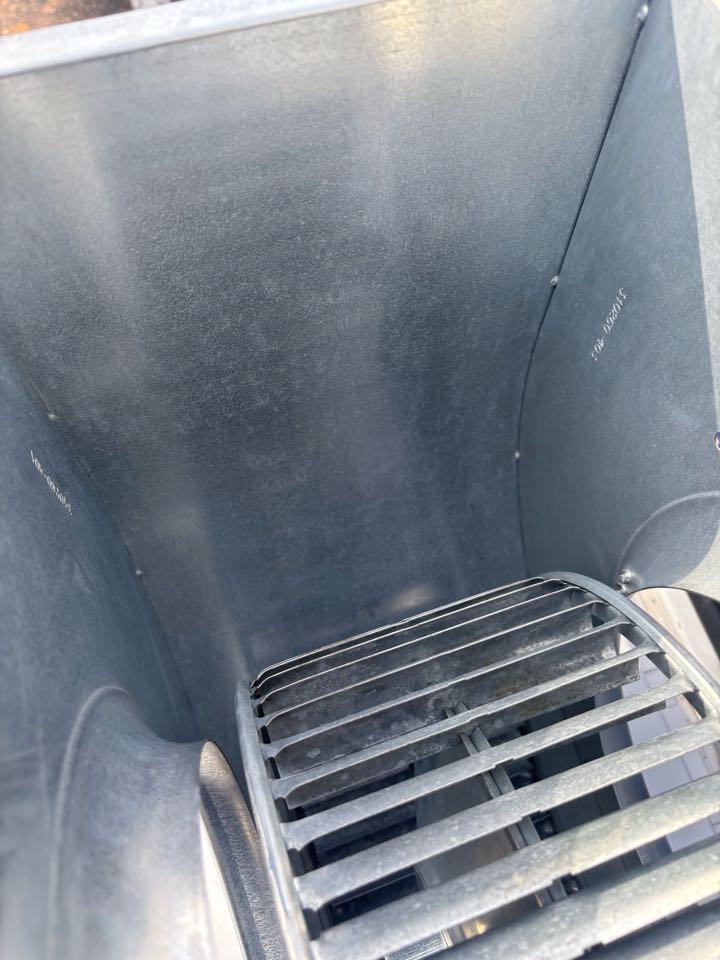 Smyrna, GA - Blower wheel assembly cleaning. 