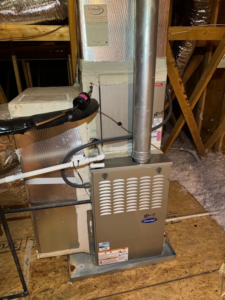Performed heat check on hvac system 