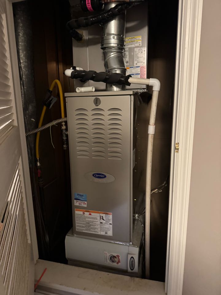 Heat check on hvac system 