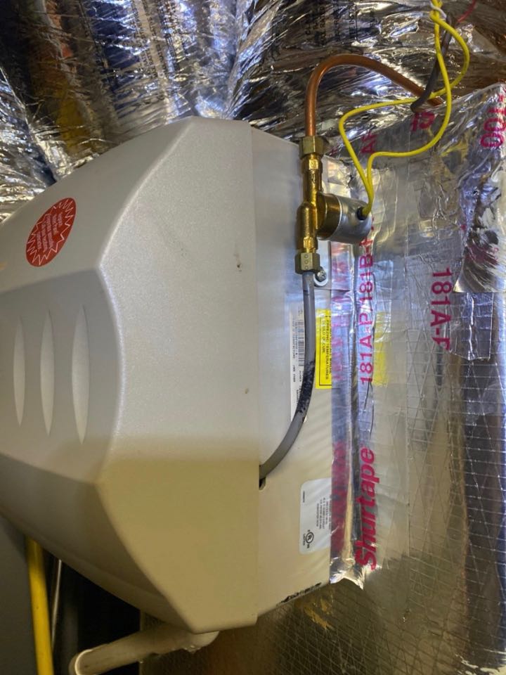 Carrier humidifier repair.