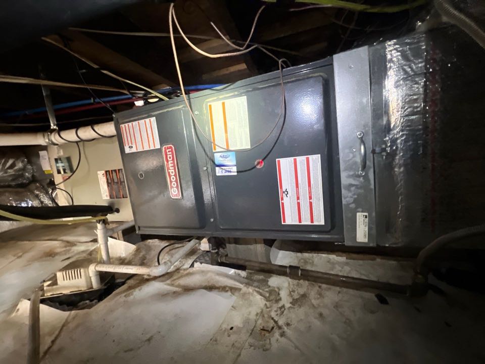 Inspecting Goodman furnace