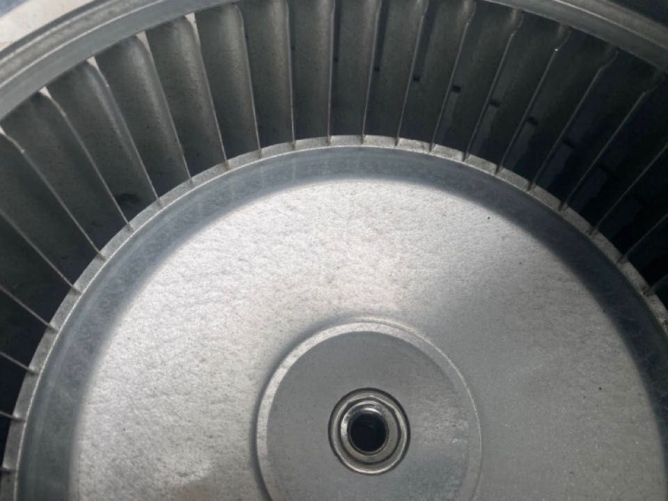 Smyrna, GA - Before and after blower assembly chemical cleaning. Improved airflow.