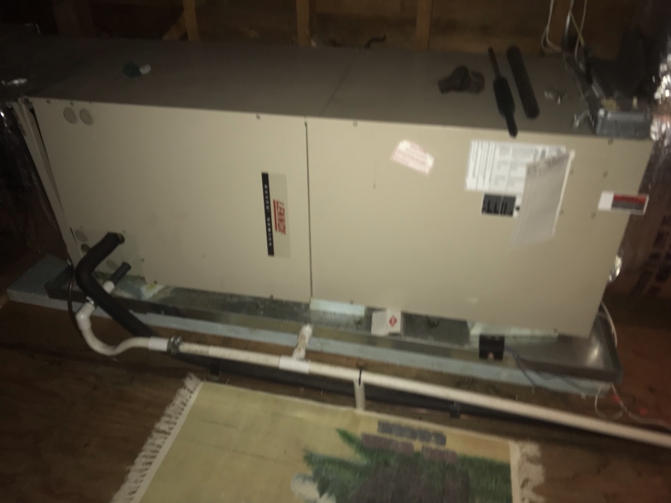 Replacement of Attic Lennox Central Air Conditioning System!