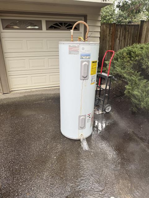 I installed a new high-efficiency water heater, ensuring proper venting and connections. The unit was securely mounted, and all safety checks were completed before testing the system.