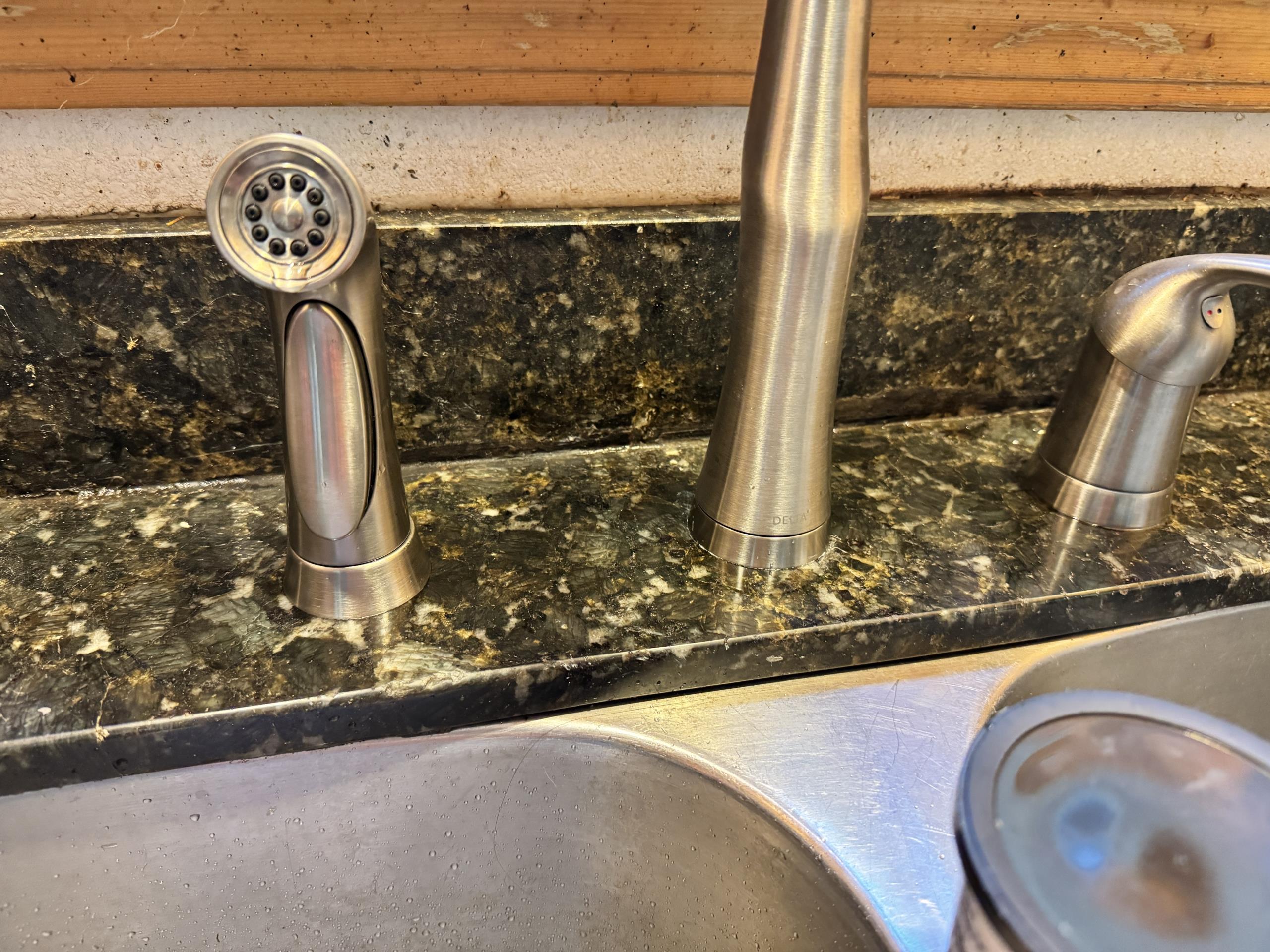Leak under  sink 