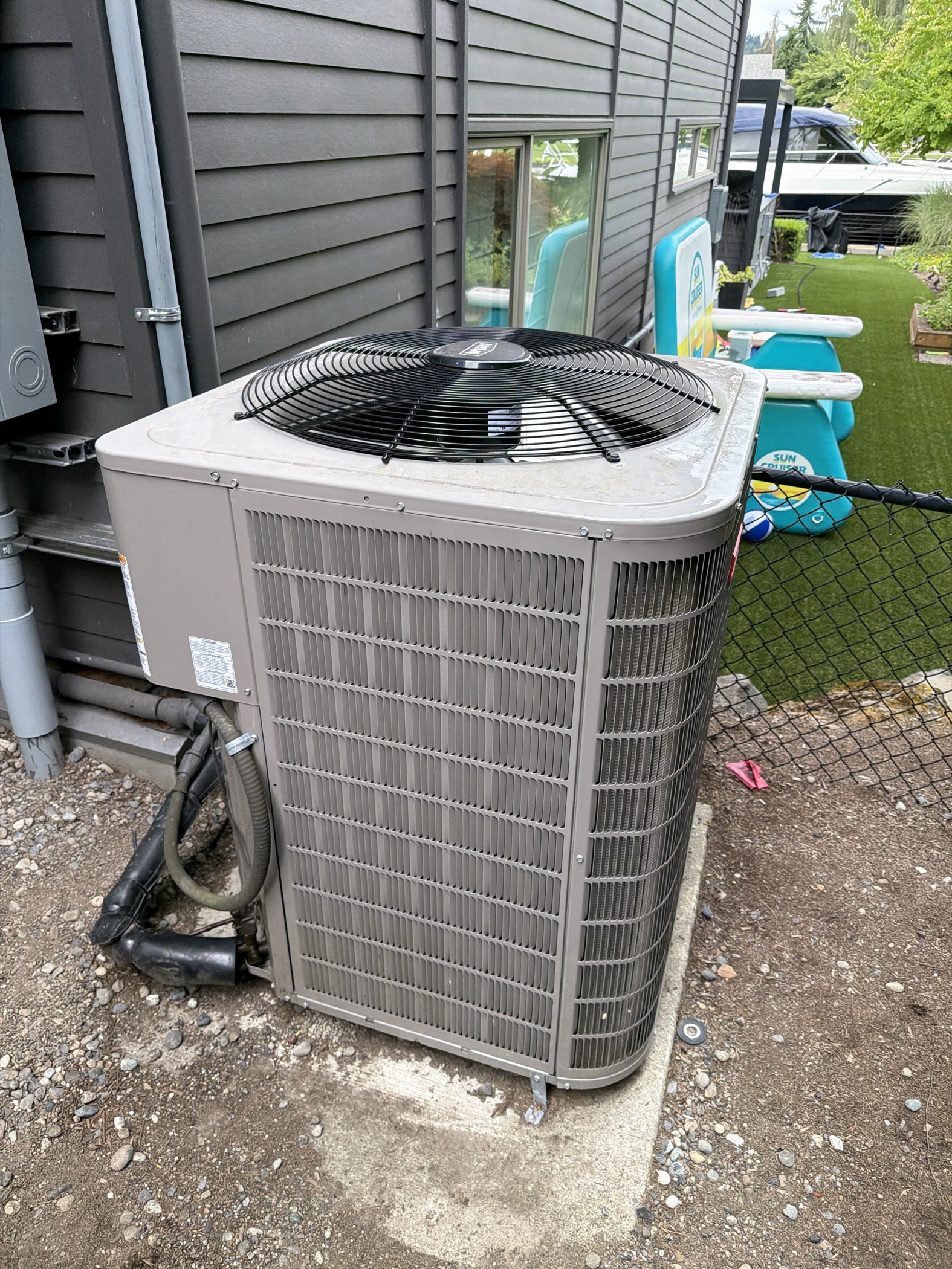 Bellevue, WA - I successfully replaced the faulty condensing unit fan motor with a high-quality, energy-efficient model. The new motor was carefully installed, ensuring optimal performance and reliability. This replacement not only restored the unit's functionality but also enhanced its overall efficiency. Additionally, I provided a comprehensive 5-year maintenance agreement, guaranteeing peace of mind and covering any potential issues that may arise. The system is now operating smoothly, and the client can expect reliable performance for years to come.