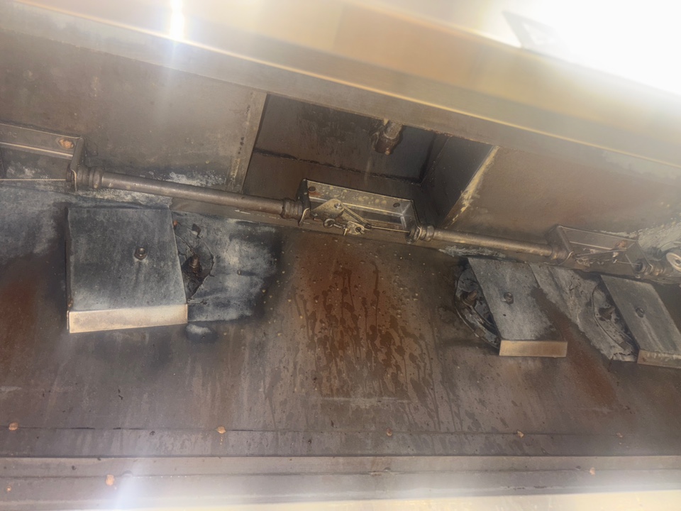 After hood cleaning service 