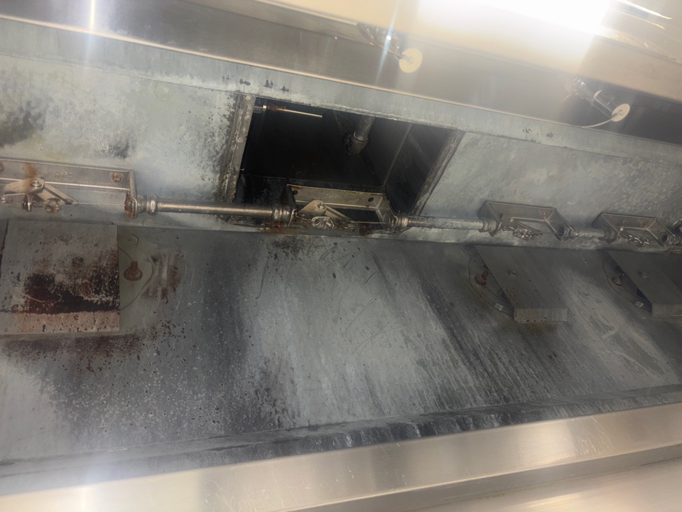 After hood cleaning service 