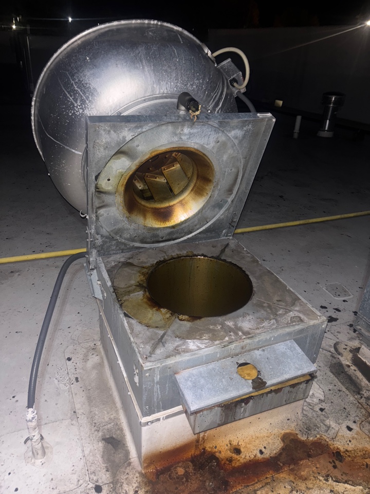 Before cleaning exhaust fan 