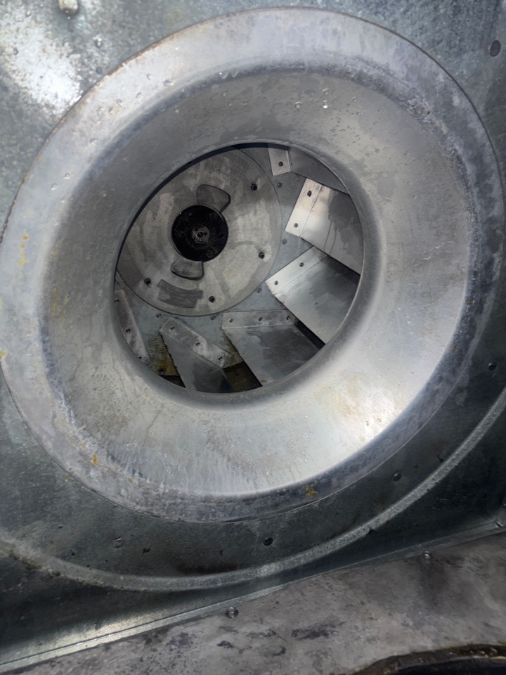 After pictures of exhaust fan