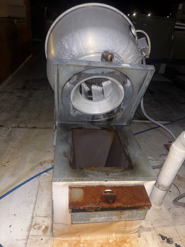 After picture of exhaust fan clean 