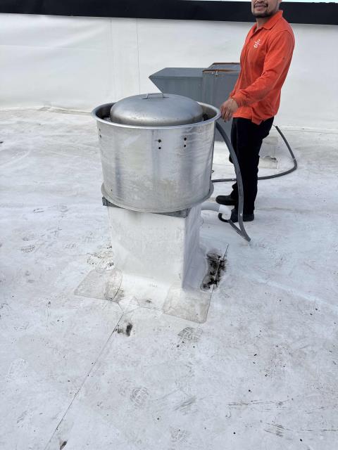 We assessed the non-functional exhaust fan, removed the old unit, and installed a new, efficient fan to ensure proper ventilation and safety.