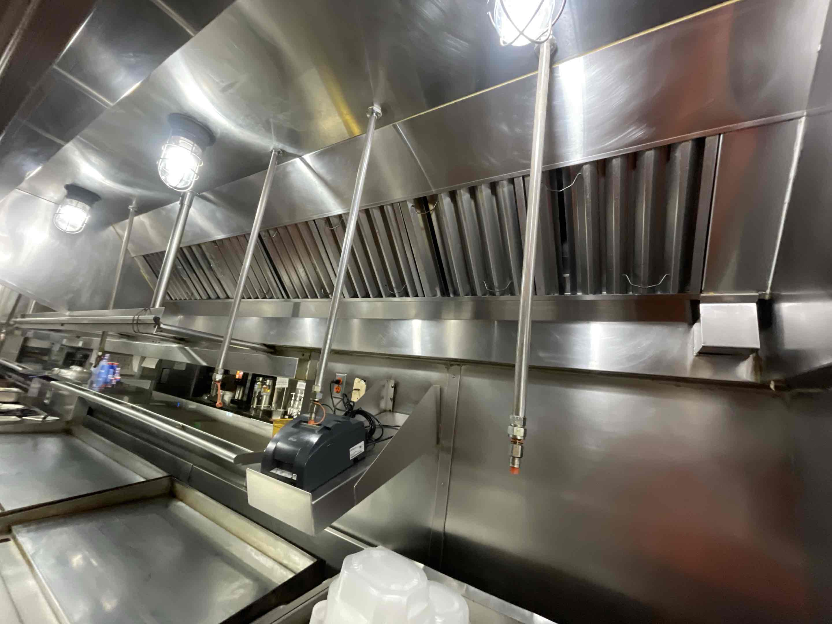 I conducted a thorough cleaning of the commercial kitchen hood system at the restaurant. This involved disassembling and removing the grease filters, which were then cleaned and sanitized to eliminate any accumulated grease and contaminants. The hood itself was meticulously cleaned, paying special attention to the interior surfaces and exhaust ductwork to ensure optimal airflow and efficiency. Additionally, I inspected the grease traps for proper function and cleaned them as needed. The entire process adhered to industry standards to maintain a safe and hygienic environment, ensuring the kitchen equipment operates at peak performance.