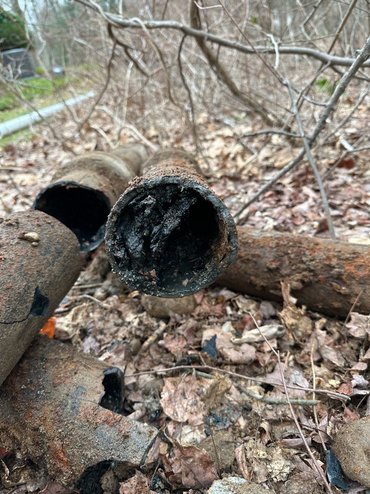 Took care of a basement sewer line replacement today, due to blockages from settling and not being pitched  correctly