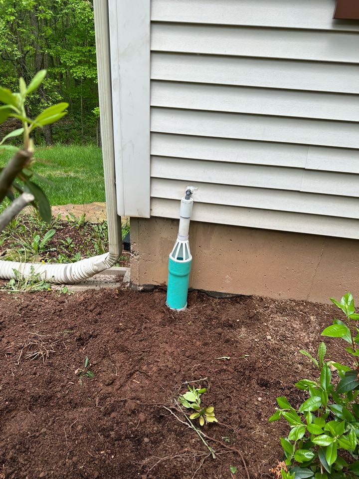 Water treatment discharge all buttoned up !