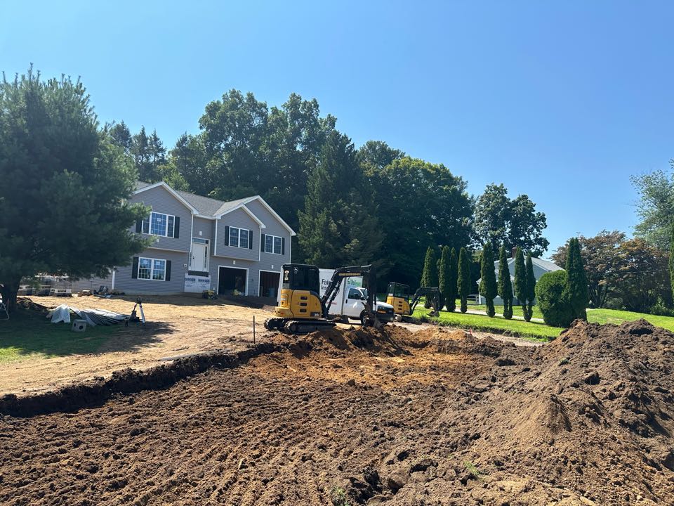 East Haddam, CT - Starting another full system for a brand new house in Moodus today! East Haddam, CT - Starting another full system for a brand new house in Moodus today!