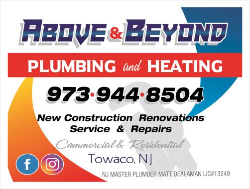 Above and Beyond Plumbing and Heating LLC