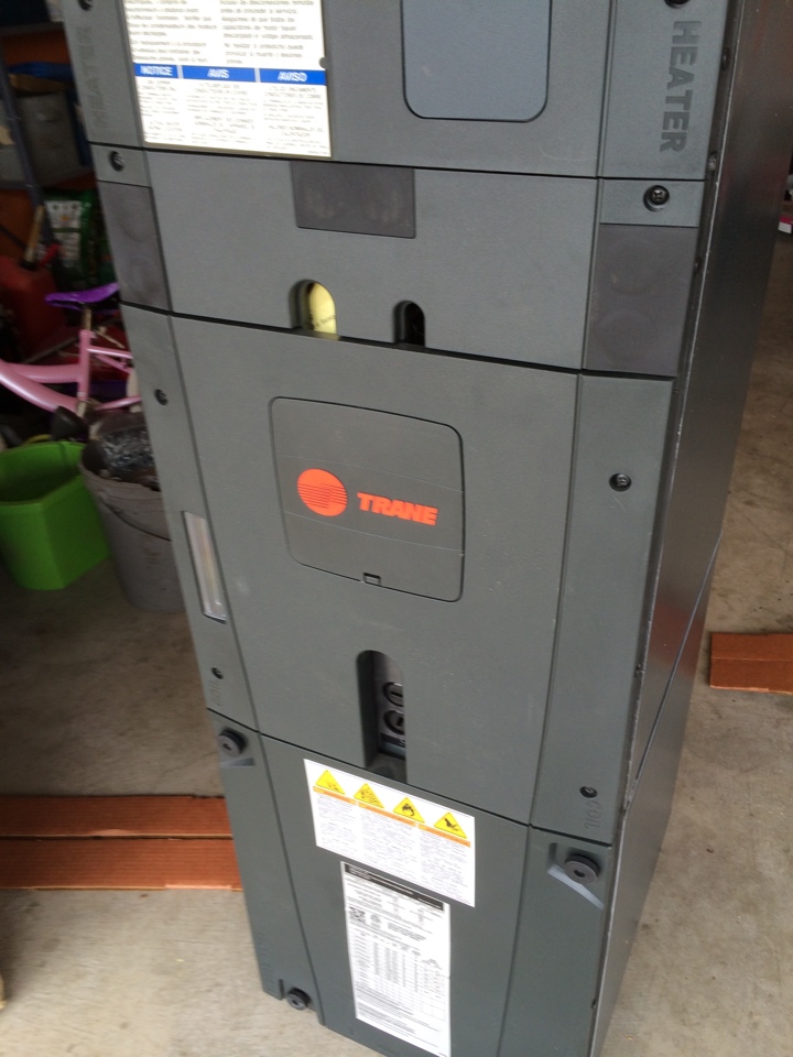 Installing gam2 air handler 