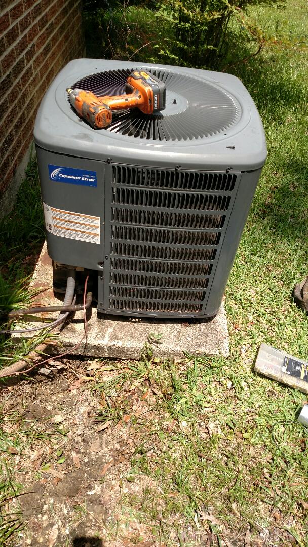 Repairs on Amana AC.