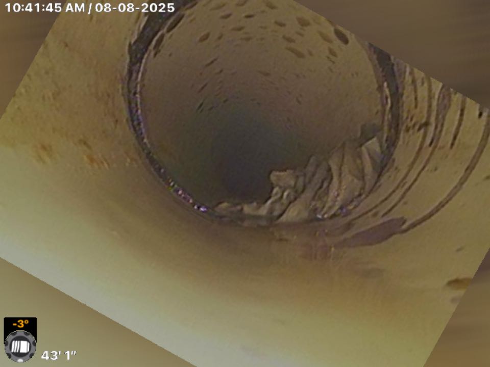Inspected sewer line in Morganville nj 