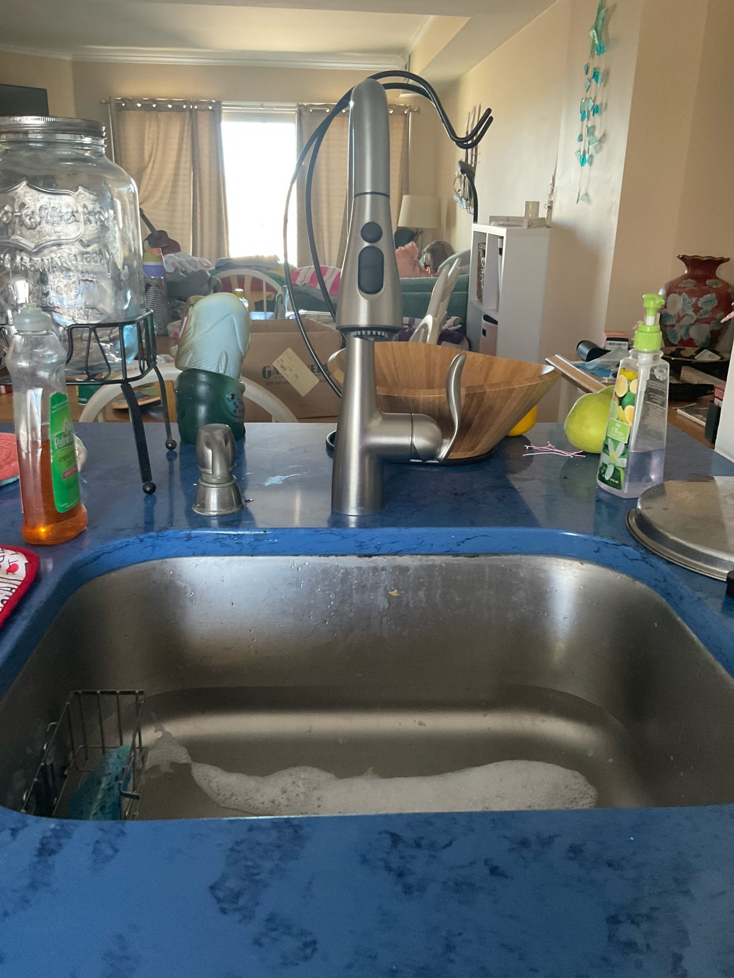 Today we returned to install new kitchens faucet, my guy plumbing removed old faucet and installed. New Moen Arbor. After all work was completed my guy plumbing tested for leaks. At this time their appears to be no leaks found everything is working as should no leaks. My guy plumbing registered faucet.  Today we returned to install new kitchens faucet, my guy plumbing removed old faucet and installed. New Moen Arbor. After all work was completed my guy plumbing tested for leaks. At this time their appears to be no leaks found everything is working as should no leaks. My guy plumbing registered faucet.