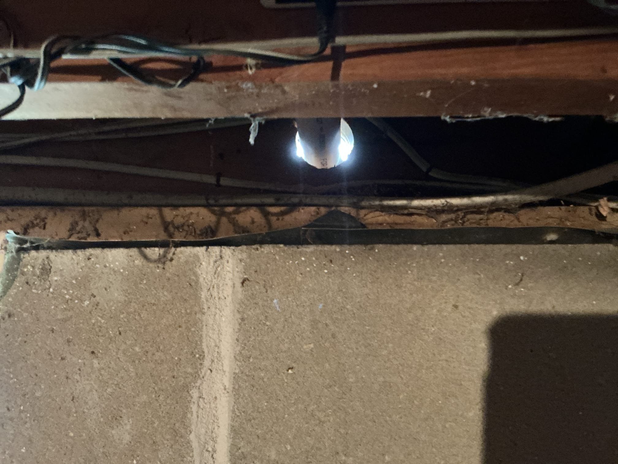 Arrived back to the home to finish the install of the sump pump. I supplied and installed the pit cover for the client and secured my connections. Lastly, I drilled into the concrete block for the wood to be secured to. Supplied and installed galvanized strap for the client, and siliconed the outside termination for the client as well. Arrived back to the home to finish the install of the sump pump. I supplied and installed the pit cover for the client and secured my connections. Lastly, I drilled into the concrete block for the wood to be secured to. Supplied and installed galvanized strap for the client, and siliconed the outside termination for the client as well.