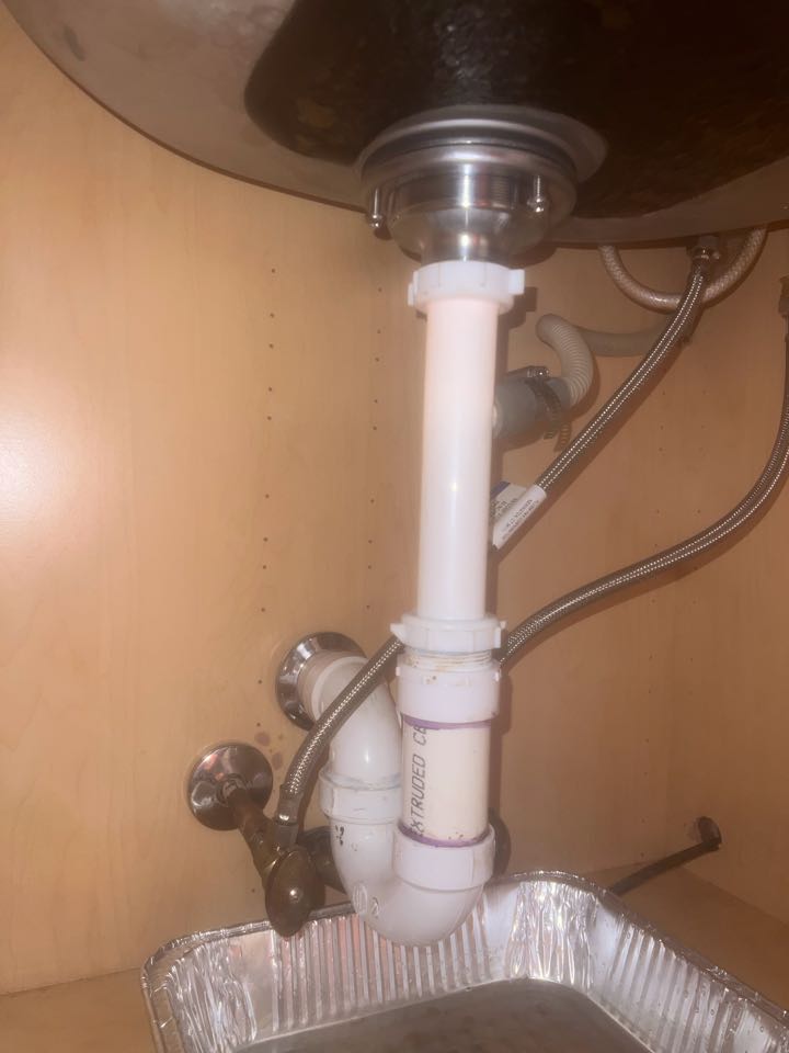 Leak under kitchen sink in Colts Neck NJ