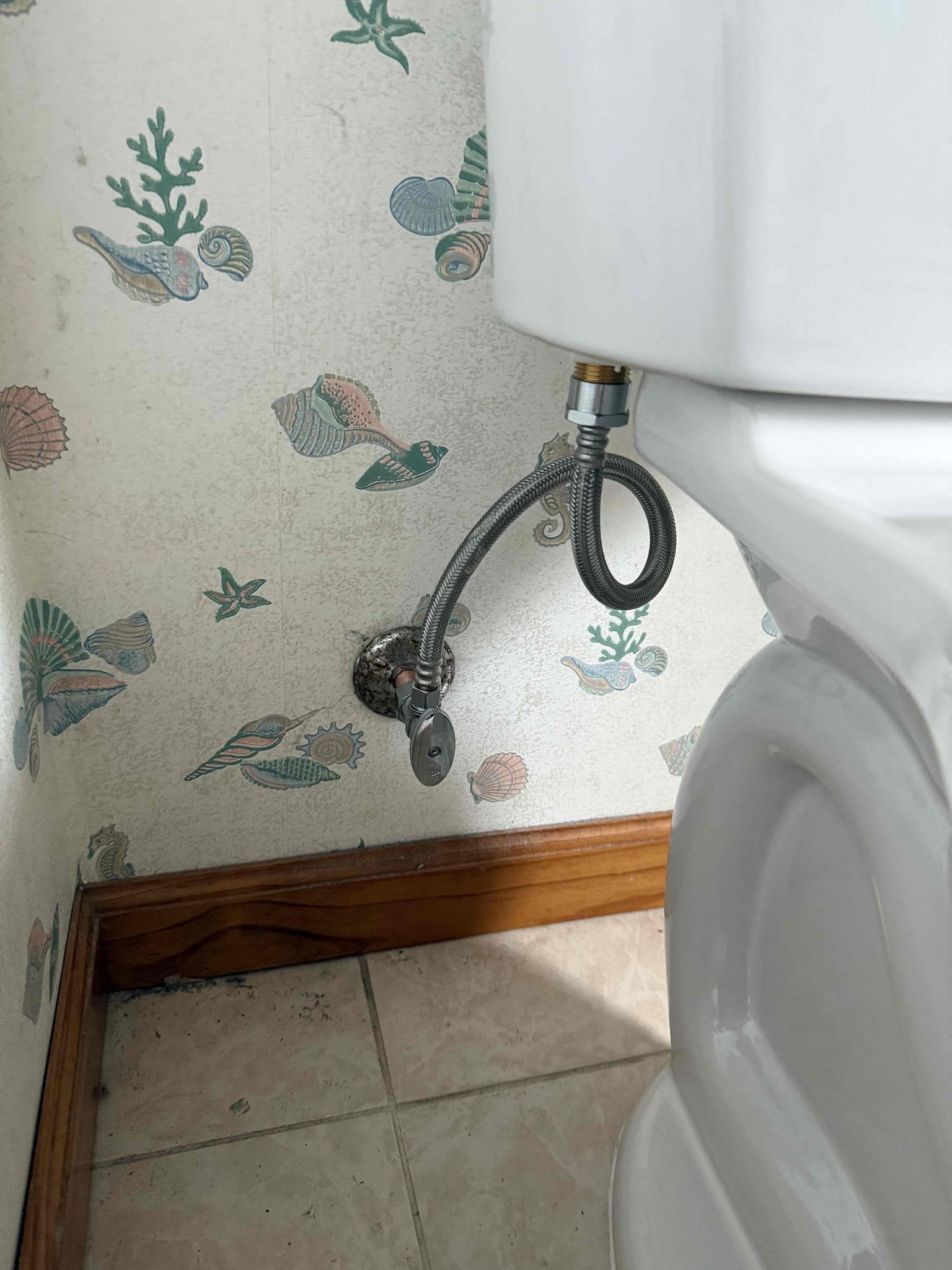 Arrived to home to replace shower valve, gas cock and flex, new toilet and run condensation line. MyGuy supplied and installed new valves and trim, new toilet and new gas cock and flex. Ran condensation line to laundry standpipe and secured with straps. Tested all work for leaks, there are none at this time.
Left estimates for widespread lav faucet and toilet and flange. Arrived to home to replace shower valve, gas cock and flex, new toilet and run condensation line. MyGuy supplied and installed new valves and trim, new toilet and new gas cock and flex. Ran condensation line to laundry standpipe and secured with straps. Tested all work for leaks, there are none at this time.
Left estimates for widespread lav faucet and toilet and flange.