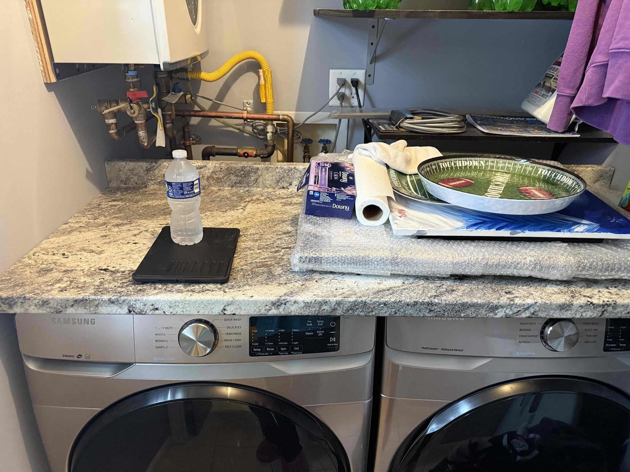 Arrived on site to do members annual plumbing inspection and member was interested in tankless descaling. 
While performing annual inspection we came across:
- Nine emergency shut off valves that were stiff to turn, meaning that they are at higher risk of failing in the future. 
-Two gate valves for hose bibs that were seized and cannot turn, meaning in the case that hose bib fails you cannot isolate line for replacement or repairs.
-Master bath toilet was loose and able to freely turn, meaning there could be a potential flange failure or bolt failure that could lead to leaks in the future.
Built estimates based on our recommendations to resolve issues listed above for member to review and decide if they would like to resolve these issues.
Member was interested in having a main shut off valve installed in hallway closet due to the fact that the homes primary and only shutoff is in the crawl space. Provided estimate for work to member.
Member decided to move forward with tankless de Arrived on site to do members annual plumbing inspection and member was interested in tankless descaling. 
While performing annual inspection we came across:
- Nine emergency shut off valves that were stiff to turn, meaning that they are at higher risk of failing in the future. 
-Two gate valves for hose bibs that were seized and cannot turn, meaning in the case that hose bib fails you cannot isolate line for replacement or repairs.
-Master bath toilet was loose and able to freely turn, meaning there could be a potential flange failure or bolt failure that could lead to leaks in the future.
Built estimates based on our recommendations to resolve issues listed above for member to review and decide if they would like to resolve these issues.
Member was interested in having a main shut off valve installed in hallway closet due to the fact that the homes primary and only shutoff is in the crawl space. Provided estimate for work to member.
Member decided to move forward with tankless de