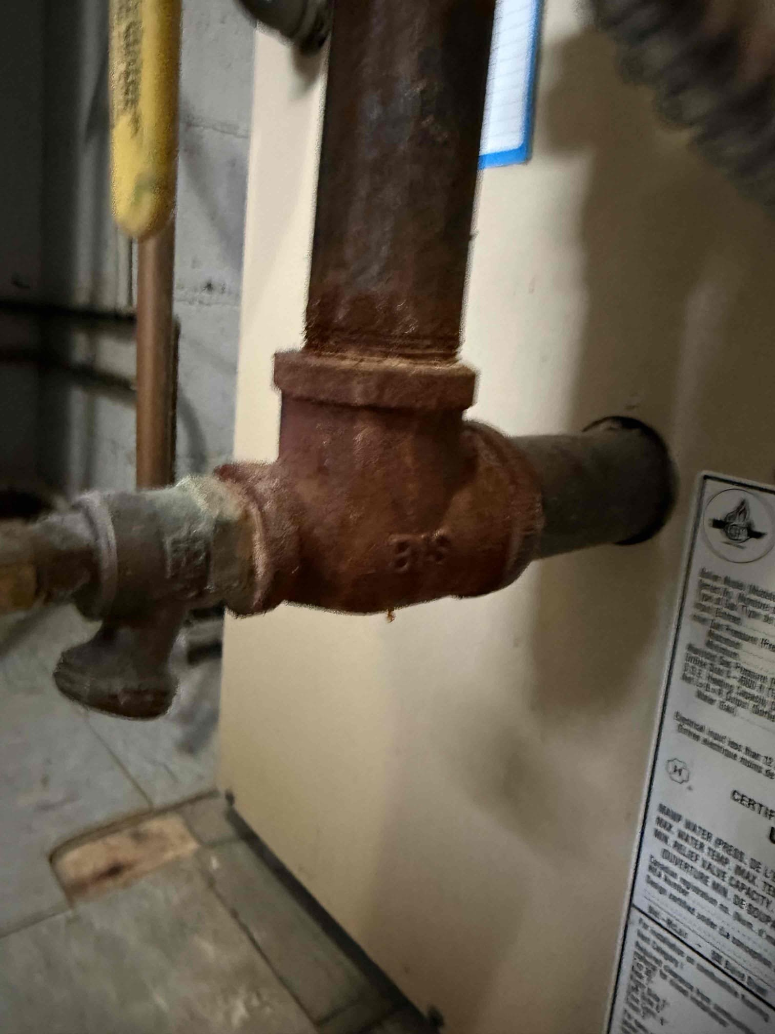 Arrived on site to complete customers boiler startup. My guy plumbing vacuumed out the boiler chamber and turn the unit on at this moment. There appears to be no issues with the boiler. Everything is working as should. 